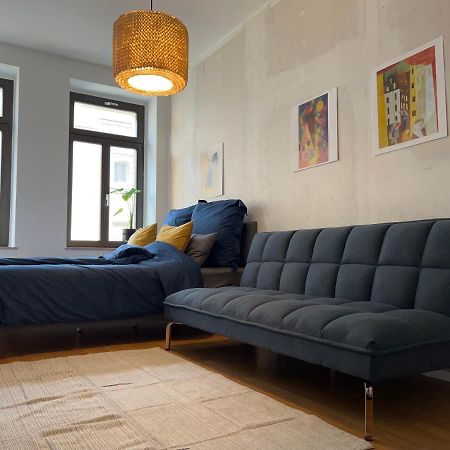 Stilvoller Altbau Mit Balkon - 10 Min To Center Lägenhet Leipzig Exteriör bild